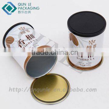 Custom Private Round Paper Tube Granola Packaging