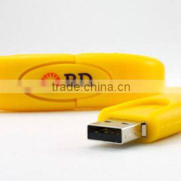 Promotional wristband usb flash drive logo printing