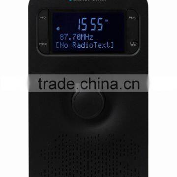 portable fm radio/portable dab radio/cheap portable am/fm radio