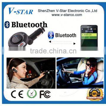 Factory Wholesale Portable Handsfree Bluetooth Car Kit