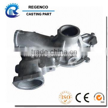 Die Casting for Automobile Pump Part, Made of Aluminum A380, CNC Machining and Shot Blast Finish