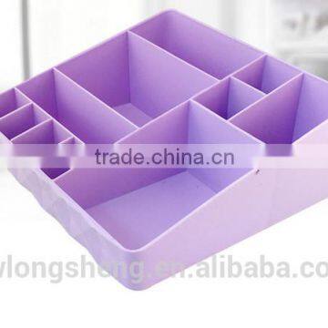 plastic makeup organizer box