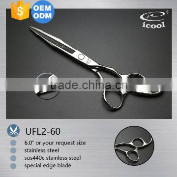 ICOOL UFL2-60 professional special edge blade cut hair scissors