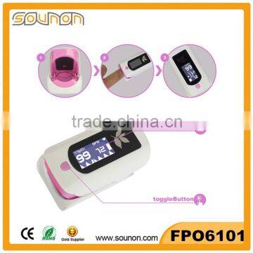 2016 New Product Finger Spo2 Monitor, Plastic Blood-Oxygen Test, Electronic OLED Display Fingertip Pulse Oximeter photo-4