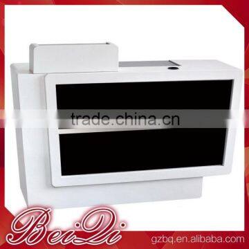 Beiqi 2016 New Design Reception Desk Beauty Salon Equipment Check Out Counter Cashier for Sale in Guangzhou