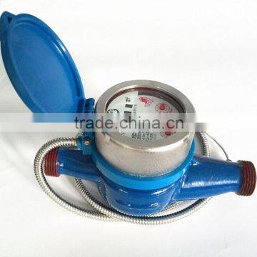 DN25mm brass material water flow meter