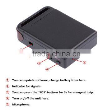 Real-timing Tracking Mini Personal GPS Tracker TK102B, With SOS Alarm &TF Storage photo-3