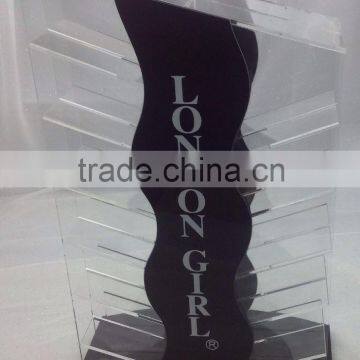 Top Quality Acrylic Eyeliner/Lipgloss Display Stand