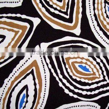 26s 160gsm 100% Polyester single jersey printed fabric