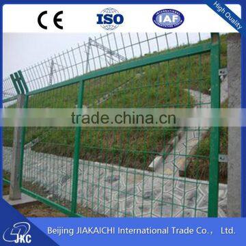 4.8mm 100mm x 150mm garden fence metal fence panel / curvy welded mesh fence with best quality