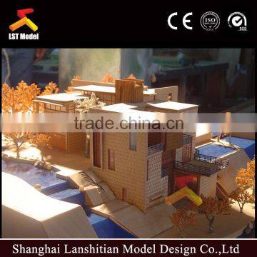 Refine Handmade Architecture Building Plan Types Miniature House Model photo-2