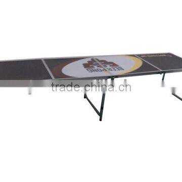 8ft folding beer pong table / A customized beer pong table / 8ft folding table