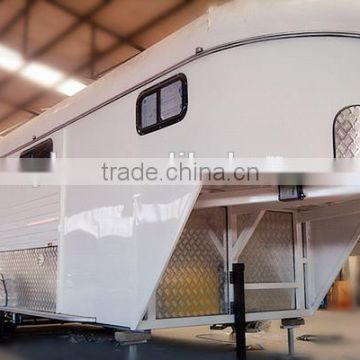 horse transport trailer 3 horse float made in China