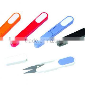 Small Thread Cutters or Scissors with color plastic handle