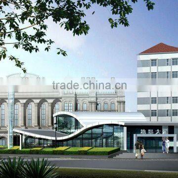 Steel structure space tube truss market