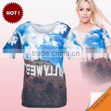 digital print 3D print latest high quality ready stock wholesale fashion plus size brand t-shirt