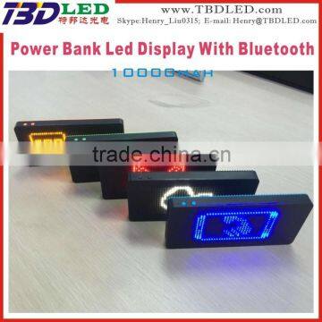 2016 Factory Sales 10000mAh Li-polymer Portable Mobile Power Bank for Iphone 6s/6plus s
