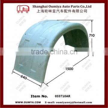 Truck body parts / mudguard for trucks and trailer ( mudapron / fender ) 033710AR