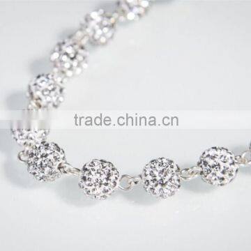 crystal ball 925 sterling silver neckalce in stock