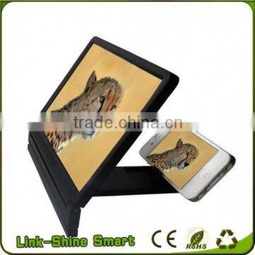 2016 mobile phone LCD LED mobile phone screen magnifier,screen magnifier, mobile phone screen magnifier