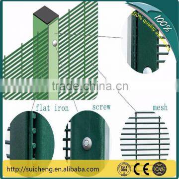 Guangzhou factory Prison security mesh fence/ anti climb fence / 358 welded mesh fence