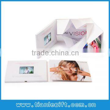 Popular 2.4inch lcd video greeting cards for meeting