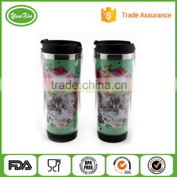 Wholesale Custom Double Wall Stainless Steel Tumbler With DIY design paper insert