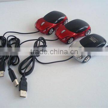 OEM Customize Logo Computer/Laptop USB Wired Car Shaped Gift Mouse photo-3