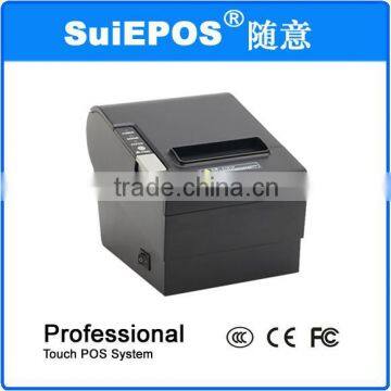 Suie POS system equipment 80mm Thermal Transfer Printer With Diffusion Knife