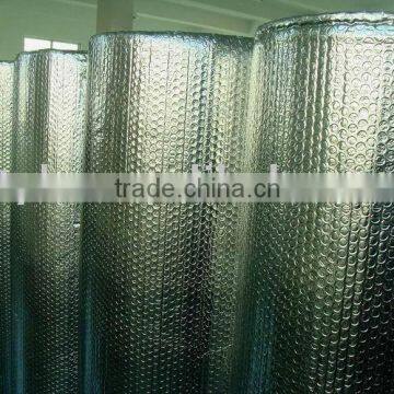 Aluminized double bubble heat insulation