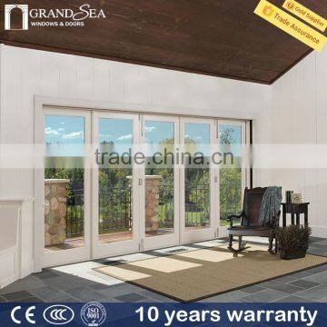 Custom China Aluminium Bi-fold Glazed Doors Designs photo-6