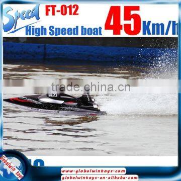 Hot item GW-TFLFT012 large plastic boat toy electric ship model radio control speedboat/ racing boat/yacht/jet ski boat sale