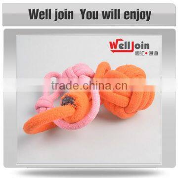 Cheap Delicate Supple Bright Colors Hemp Rope Dog Chew Toy photo-3