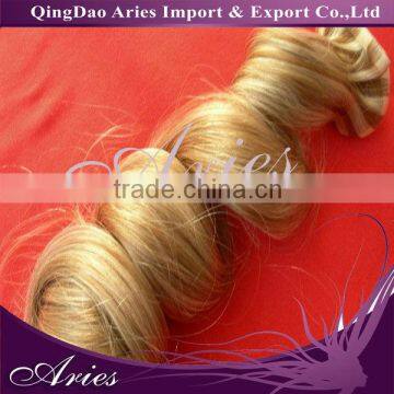 Curly piano color UltraTress PU POLY Skin Weft