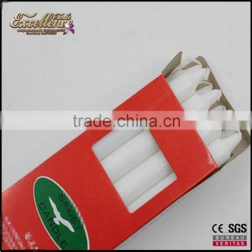 good quality box pacakge 38g pillar white candle for house lighting for Cameroon