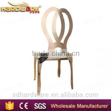 Hotel Commercial Stainless Steel Banquet Chairs,commercial Gold Chairs photo-2