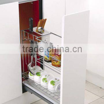 Soft Close Undermount Wire Basket Slide
