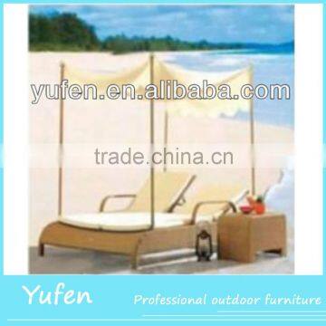 Rattan outdoor furniture sun loungers for sale