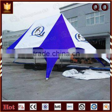 Advertising giant logo printing star shade tent