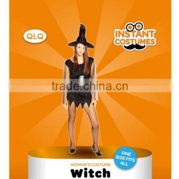 Halloween Carnival Party black sex witch Cosplay costume sexy witch fancy dress