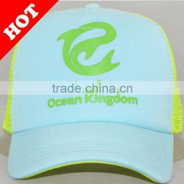 100% cotton baseball cap with printing on the bill