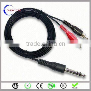 LED car headlight optical audio cable rca adapter