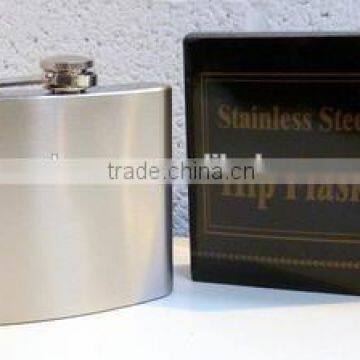 6oz/ 170ML Classic Stainless Steel Hip Flask