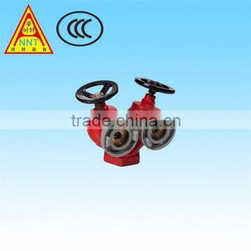 Double Valves Double Outlets Pressure Reducing Valve Indoor Fire Hydrant Design
