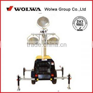 Chinese manufacturer GNZM51C Pneumatic lifting trailer lighting vehicle for sale