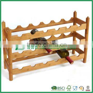 FB3-1005 2016hot sale bamboo wine rack with 3 layers                        
                                                                                Supplier's Choice