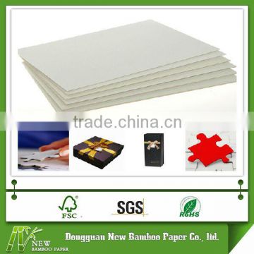 ECO-friendly grey laminated paperboard sheets