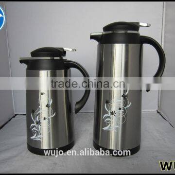 Vacuum flask, drinking water bottle, coffee pot, stainless steel body thermos