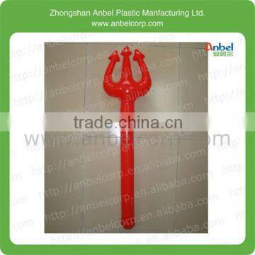 Inflatable Stick Trident Birthday Party Favor Red Demon Devil Trident Pitchfork Big Halloween Costume Accessory Weapon 44inch N photo-2