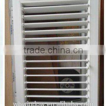 anti-dust PVC well-ventilated window